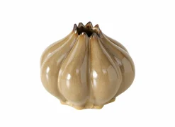 Vaas Aurelia H12,3cm - stoneware - bruin