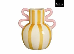 Vaas H21cm - keramiek - multicolor