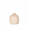 Vaas H21cm - stoneware - beige