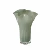 Vaas Sagia H26,8cm - glas - groen
