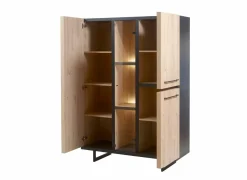 Vitrinekast 134cm - decor - castella & steen