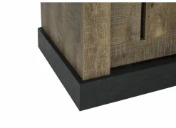 Vitrinekast Etienne 135cm - decor - industrial oak