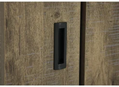 Vitrinekast Etienne 135cm - decor - industrial oak