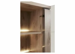 Vitrinekast Stefan 130cm - decor - canyon oak