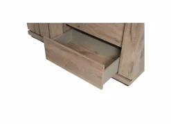 Vitrinekast Stefan 130cm - decor - canyon oak