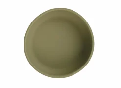 Voerbak Sili 1400ml - silicoon - kaki