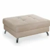 Voetenbank San Francisco 103x86cm stof beige