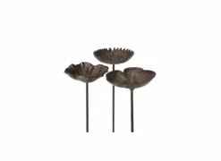 Vogelbad Blume H75cm - gietijzer - bruin