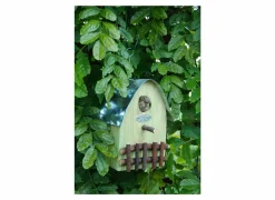 Vogelhuisje groen oranje geel