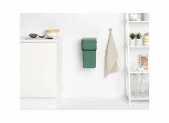 Vuilbak Sort & Go Brabantia 16L fire green
