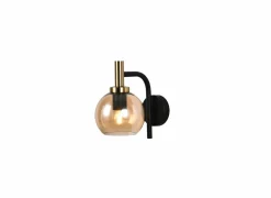 Wandlamp amber 60W E27