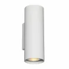 Wandlamp Gu10 - aluminium - wit