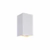 Wandlamp wit 2x50W GU10