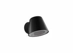 Wandlamp zwart 7W GU10