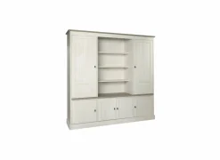 Wandmeubel 215cm - decor - lariks & bruine eik