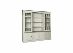 Wandmeubel 215cm - decor - lariks & bruine eik