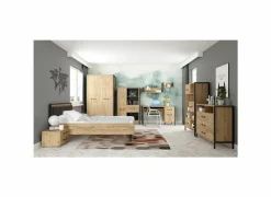 Wandplank Oriental Tree 125,6x21,9x43,2cm - decor - bartex eik