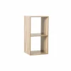 Wandrek Mix N' Modul 2 vakken 34,5x32x67,5cm - decor - naturel