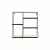 Wandrek Teide 40x10x40cm - metaal & decor - naturel