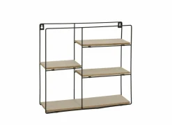 Wandrek Teide 40x10x40cm - metaal & decor - naturel