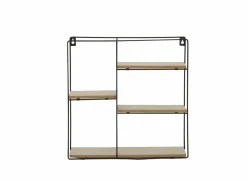 Wandrek Teide 40x10x40cm - metaal & decor - naturel