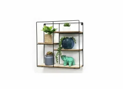 Wandrek Teide 40x10x40cm - metaal & decor - naturel