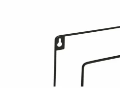 Wandrek Teide 40x10x40cm - metaal & decor - naturel