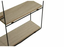 Wandrek Teide 40x10x40cm - metaal & decor - naturel