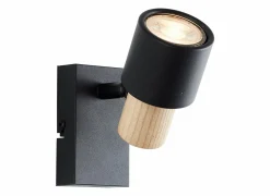 Wandspot Pini Zwart 10W GU10