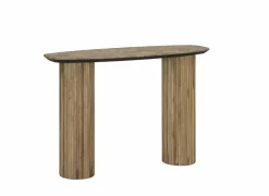 Wandtafel Maelis 120x40cm - teak massief - naturel