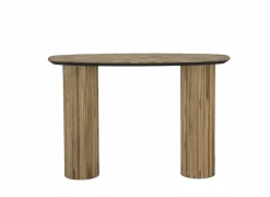 Wandtafel Maelis 120x40cm - teak massief - naturel