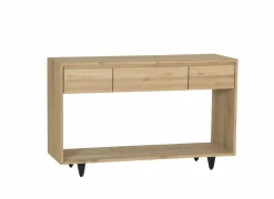 Wandtafel Palacio 130x40cm - eik massief & decor - naturel