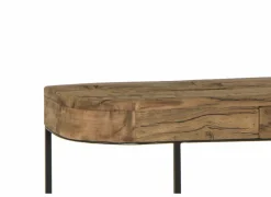 Wandtafel Vendetta 120x30cm - hout massief - bruin