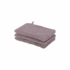 Washandje London 16x22cm malva