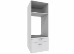 Wasmachinekast Mrk 70x68x185cm - decor - wit