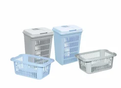 Wasmand Lingo 66,5x43,5x27cm grijs