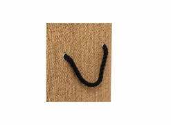 Wasmand 52x32x63cm - bamboe - zwart/bruin