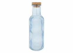 Waterfles Raya 1L - glas - blauw