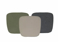 Wickerkussen Jono 46x49cm - polyestervezel - antraciet