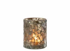 Windlicht Mozaïek  H13,5cm