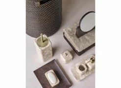 Zeeppompje Blake 8x8x13cm - natuursteen - zand & goud