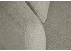 Zetel Aegea 2-zit - stof - lichtgrijs