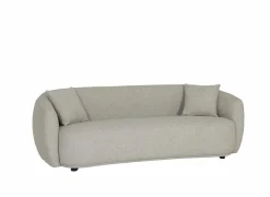 Zetel Aegea 3-zit - stof - lichtgrijs