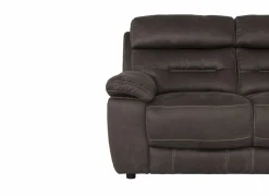 Zetel Ave 3+2-zit - stof - grijsbruin met relax