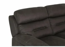 Zetel Ave 3+2-zit - stof - grijsbruin met relax