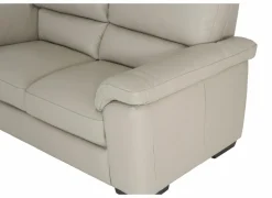 Zetel Aventi 2,5+2+1-zit - leder - grijs met relax