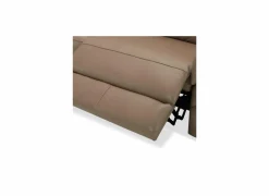 Zetel Back 3+2-zit - leder - camel met relax