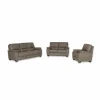 Zetel Barbiero 3+2+1-zit - leder - elephant taupe