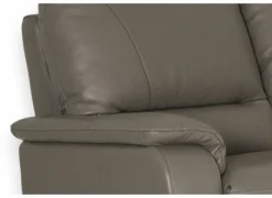 Zetel Barbiero 2-zit - leder - elephant taupe