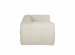 Zetel Bubble 2,5-zit - stof - wit